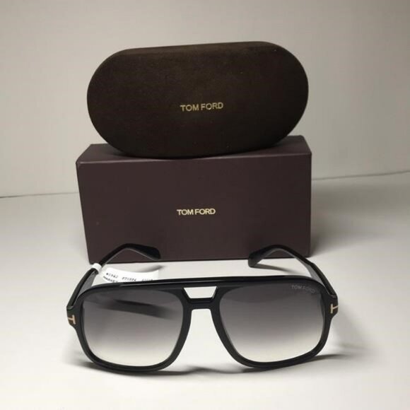 New Authentic TOM FORD Falconer Navigator Sunglasses FT0884 01B 60 01B - Picture 10 of 11